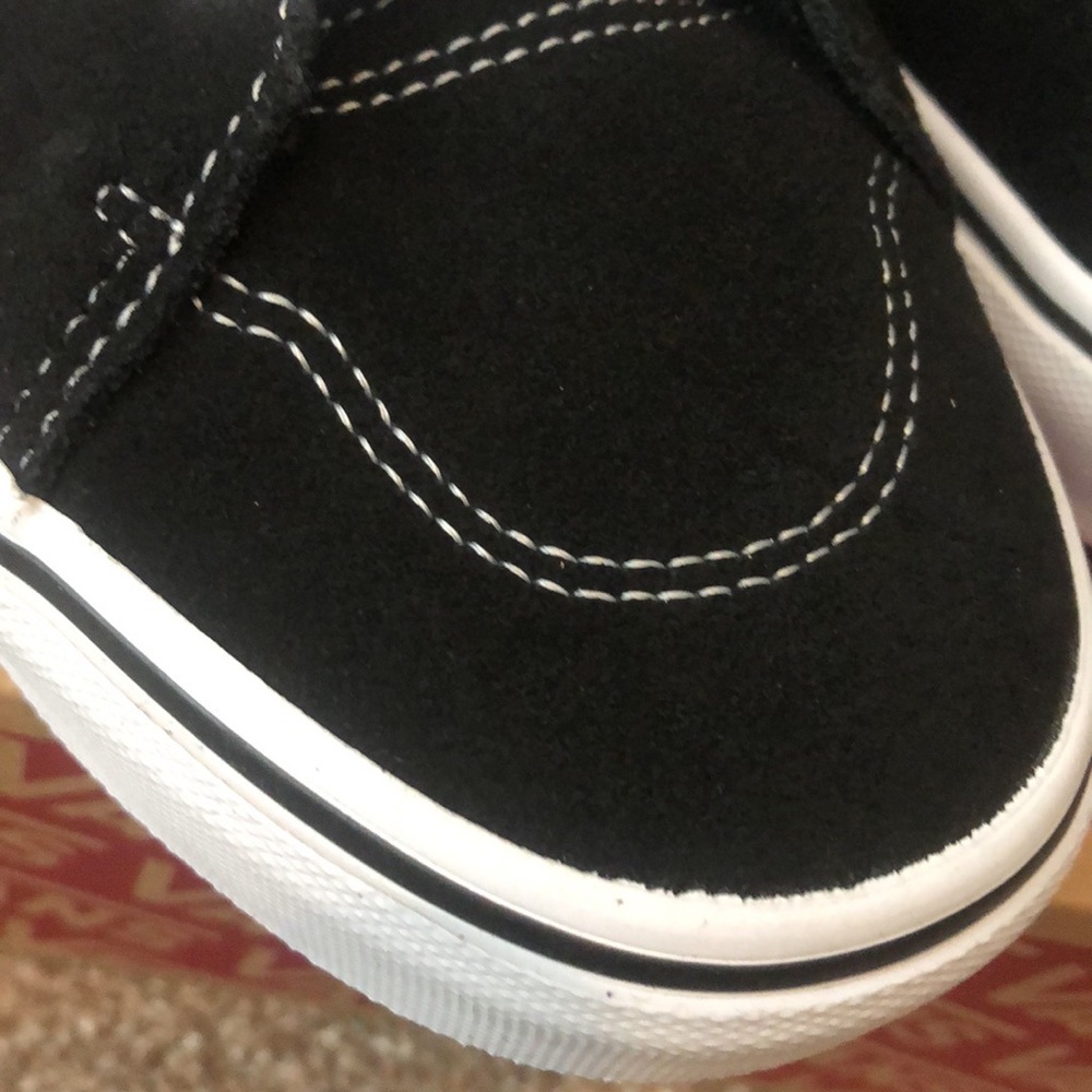 Vans Filmore Hi black/white high top sneakers youth kids Sz 4.5 New with box - Picture 4 of 7